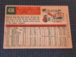 1959 Topps Whitey Ford #430 Baseball Card