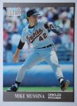 1991 Fleer Ultra Mike Mussina Rookie Card #U-4