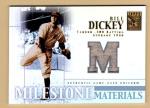 2002 Topps Tribute Bill Dickey Jersey Card
