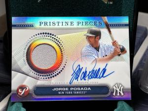 2024 Topps Pristine Jorge Posada Autograph Relic