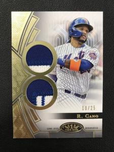 2023 Topps Tier One Robinson Cano Dual Patch /25