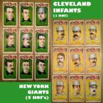 Old Frog 1890 Players League Complete Baseball Set