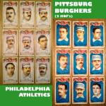 Old Frog 1890 Players League Complete Baseball Set