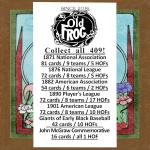 Old Frog 1890 Players League Complete Baseball Set