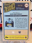 2025 Topps Andy Friedman #14 Don Mattingly Logo Card