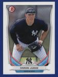 Aaron Judge 2014 Bowman Draft Rookie Card Yankees