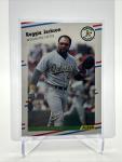 1988 Fleer Reggie Jackson Baseball Card #283