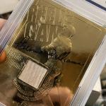 Bernie Williams 2000 Gold Game-Used Bat Gem Mint