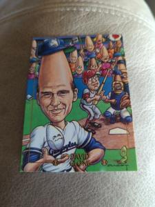 1993-95 Cardtoons David Cone #18 Sports Card