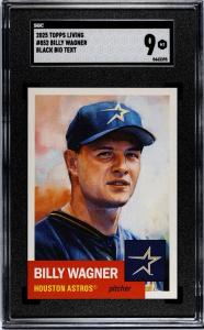 Billy Wagner 2025 Topps Living Black Back #852