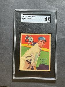 1935 Diamond Stars Red Ruffing SGC 4 Card