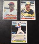 1979 Topps Dave Winfield, Dale Murphy, Jim Rice Cards