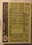 1961 Topps Joe Gordon Baseball Card - Kansas City