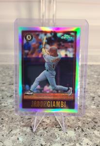 1997 Topps Chrome Refractor #77 Jason Giambi