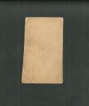 1921 W551 Tris Speaker Baseball Card - Cleveland Indians