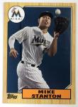 2012 Topps Mike Stanton Rookie Card Mini Parallel