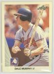 1990 Leaf Dale Murphy Braves Baseball Card #243