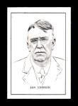 1950 Callahan HOF #42 Ban Johnson Card