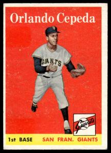 1958 Topps Baseball Cards - Choose Your Favorite