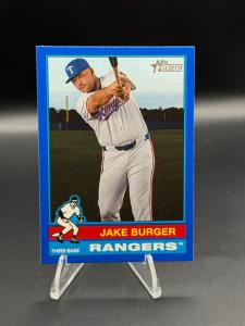 2025 Topps Heritage Blue Chrome & Refractors Set