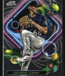 2023 Topps Cosmic Chrome George Kirby #118 Card