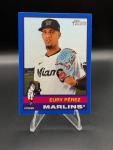 2025 Topps Heritage Blue Chrome & Refractors Set