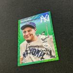 2023 Topps Chrome Lou Gehrig Green Wave #325