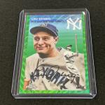 2023 Topps Chrome Lou Gehrig Green Wave #325