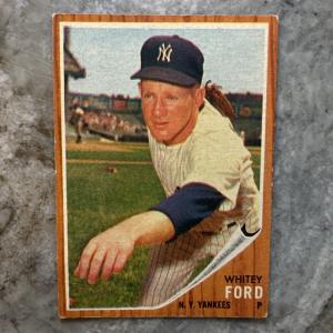 Whitey Ford 1962 Topps #310 Yankees Card