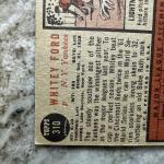 Whitey Ford 1962 Topps #310 Yankees Card