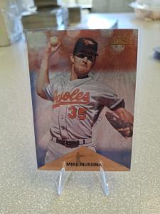 1996 Pinnacle Mike Mussina Artist Proof Card #16