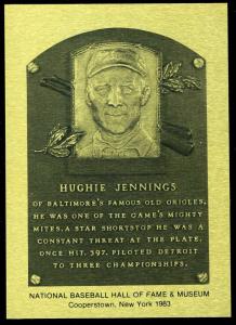 Hughie Jennings 1981-89 Hall of Fame Card