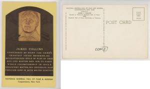 1964-81 National Baseball Hall of Fame and Museum Postcards Jimmy Collins HOF
