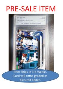 2025 Topps Now Shohei Ohtani Gem Mint 10 Card