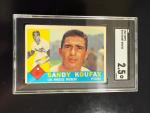 1960 Topps Sandy Koufax #343 Baseball Card