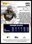 2025 Topps James Wood Power Players Insert RC