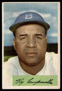 1954 Bowman Roy Campanella Brooklyn Dodgers Card