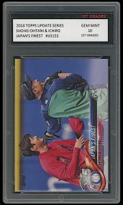 Shohei Ohtani Ichiro 2018 Topps Update Rookie Card