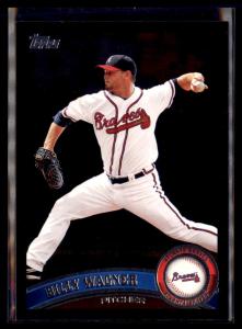 2011 Topps Black Border Billy Wagner Card