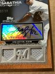 2009 Topps Sterling CC Sabathia Jersey Auto /10