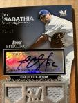 2009 Topps Sterling CC Sabathia Jersey Auto /10