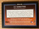2009 Topps Sterling CC Sabathia Jersey Auto /10