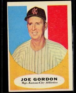 Joe Gordon 1961 Topps Kansas City Athletics Card