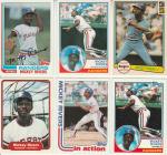 20 Vintage Mickey Rivers Cards Lot 1976-1985