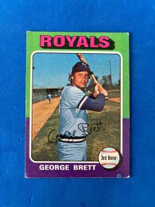 1975 Topps George Brett Rookie Card #228