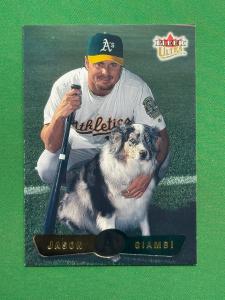 2002 Fleer Ultra Jason Giambi Baseball Card