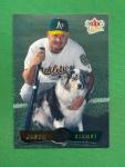 2002 Fleer Ultra Jason Giambi Baseball Card