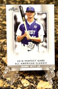 Bobby Witt Jr. 2018 Leaf Perfect Game Rookie Card