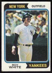 1974 Topps #135 Roy White Baseball Card