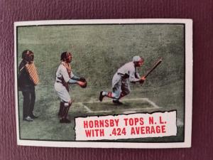 1961 Topps Rogers Hornsby Cardinals Baseball Card #404